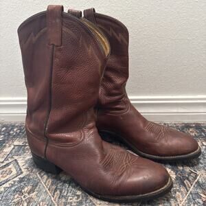 Vintage‎ Tony Lama Western Cowboy Boots – Size 11.5D – Style H0245 – Made in USA